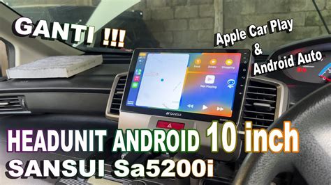 Sansui Sa5200i Gen 2 Headunit Android 10 Inch Apple Carplay Dan Android