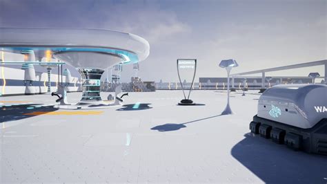 MODULAR FUTURISTIC BASE in Props - UE Marketplace