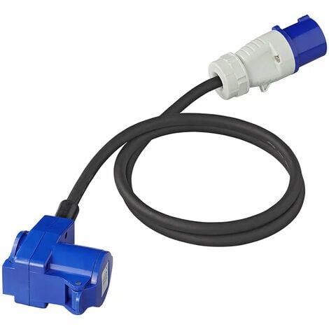 C Ble Adaptateur Cm X Mm Fiche Cee Vers Prise Coud E Cee Prise