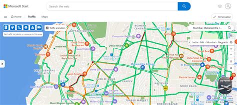 Bing Maps Show Traffic Animation On The Road Sechecklist