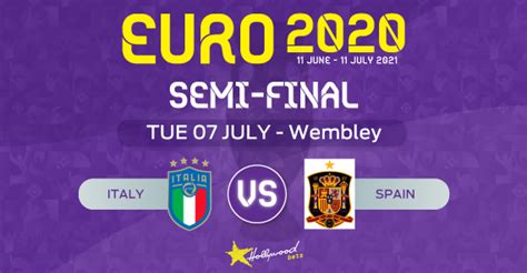 Euro 2020 Italy Vs Spain Semi Final Hollywoodbets Sports Blog