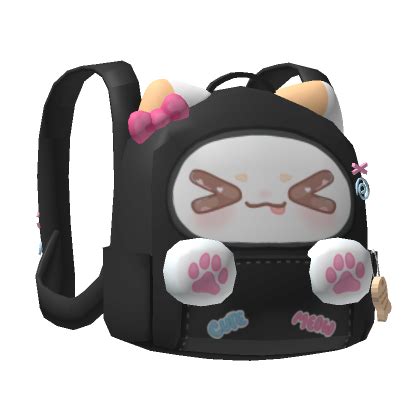 Mochila De Gato Kawaii Linda Con Patas Roblox