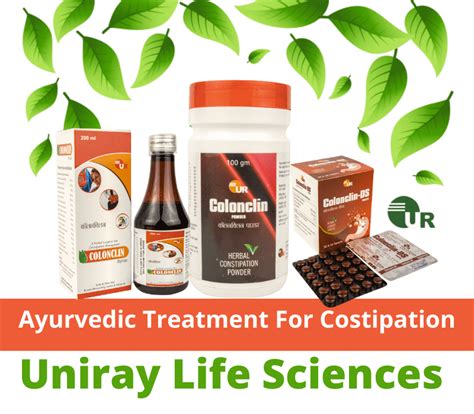 Ayurvedic Treatment For Constipation Uniray Lifesciences