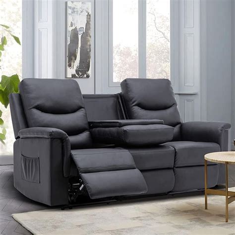 pay weekly leather recliner sofa   showers blog