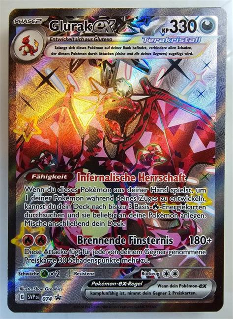 Pokemon Full Art Karte Glurak Ex Shiny Kaufen Auf Ricardo