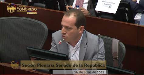 Senado De La Rep Blica On Twitter Plenariasenado El S Oscar