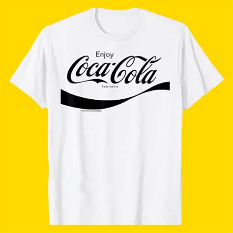 Coca-Cola Black Enjoy Logo T-Shirt - baetees