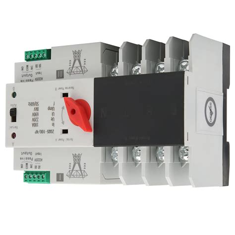 Automatic Changeover Toggle Switch Dual Power Automatic Transfer