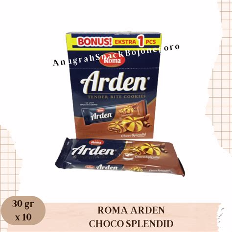 Roma Arden Tender Bite Cookies Choco Splendid Box 30gr X 10 Lazada