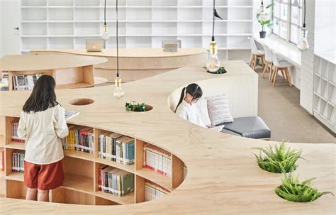 Hankou Junior High School Library / TALI DESIGN | ArchDaily