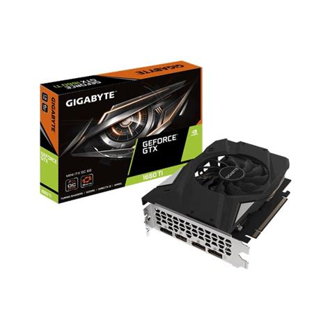 Gigabyte GeForce GTX1660 Mini ITX OC 6GB GDDR6 (PCI-E) - GV-N166TIXOC ...
