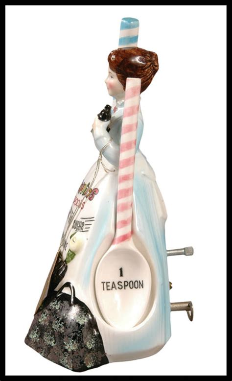 Hakes Mary Poppins Medicine Spoons Musical Figurine By Enesco