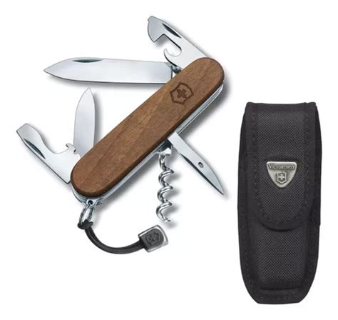 Navaja Victorinox Spartan Wood Con Funda Y Cordón Meses sin intereses