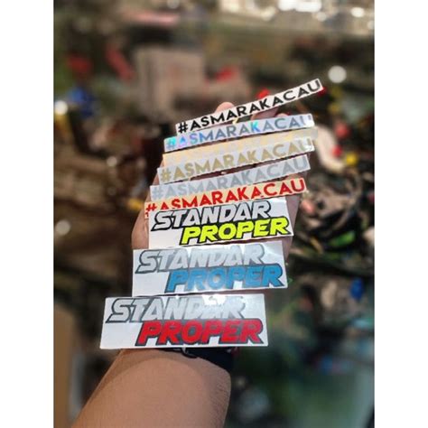 Jual Stiker Speedo Asmara Kacau Standar Proper Cutting Shopee Indonesia