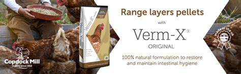 Copdock Mill Range Layers Pellets With Verm X Chicken Feed 5kg