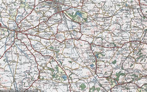 Historic Ordnance Survey Map of Chorlton, 1921