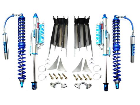 Jk Jku Front Double Throw Down King Coilover Bypass Shock System Dana