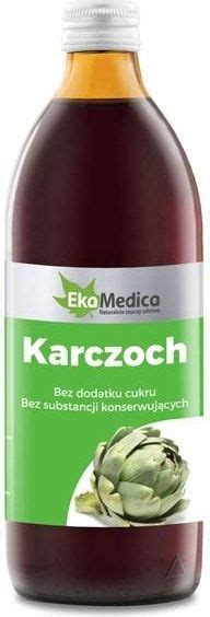 Eka Medica Sok Z Karczocha EKO 500ml Ceny I Opinie Ceneo Pl