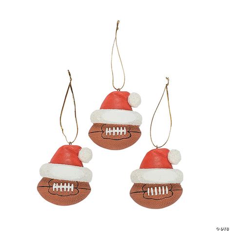 Football Christmas Ornaments