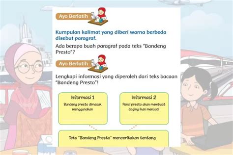 Analisis Informasi Dari Teks Bandeng Presto Kunci Jawaban Tema 7