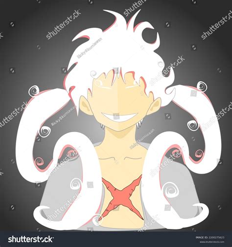 Fanart Characters Anime By Artist Stock Vector (Royalty Free ...