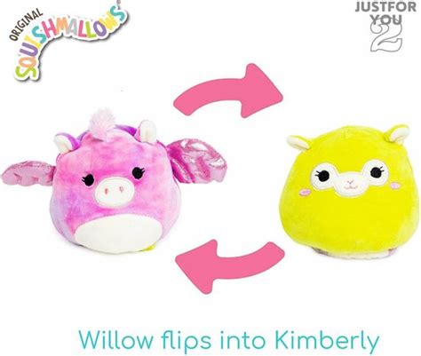 Squishmallow Flip A Mallows Willow Flips Into Kimberly