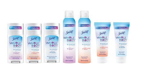 Secrets New Whole Body Deodorant Collection Available