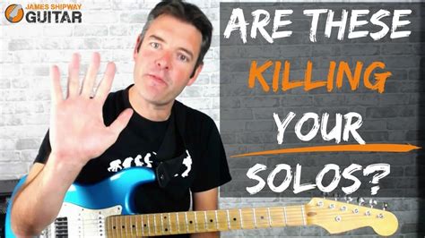 5 Common Mistakes Beginner And Intermediate Lead Guitar Players Always Make Youtube