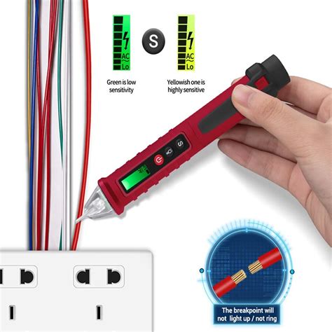 Aneng Vc1010 Digital Voltage Detectors Non Contact Pen Tester Meter 12