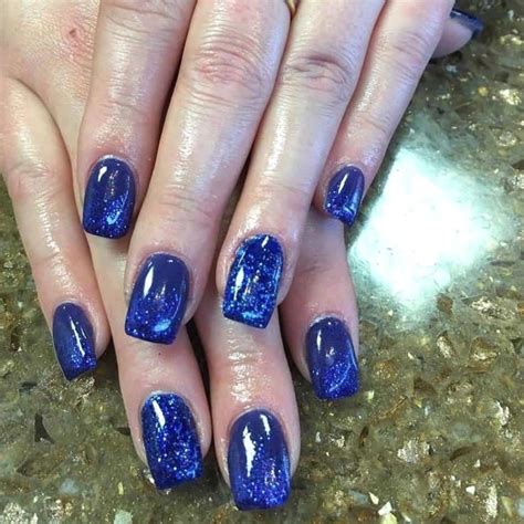 90 Simple Easy Nail Designs For 2020 NailDesignCode Blue Nail Art