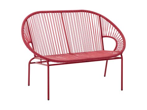 Banc De Jardin En Fils De R Sine Tress S Terracotta Alios Iii De Mylia