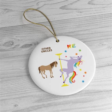 Gay Uncle Gift For Guncle Uncle Ornament Gift From Niece Gift Etsy