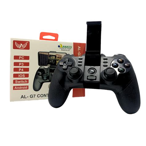 Controle Gamer Celular Joystick Manete Bluetooth Altomex AT 9076