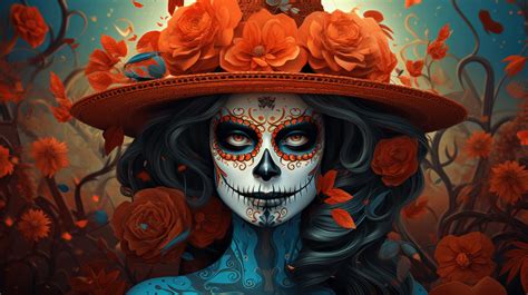 Skull Girl Wallpapers 4k Hd Skull Girl Backgrounds On Wallpaperbat