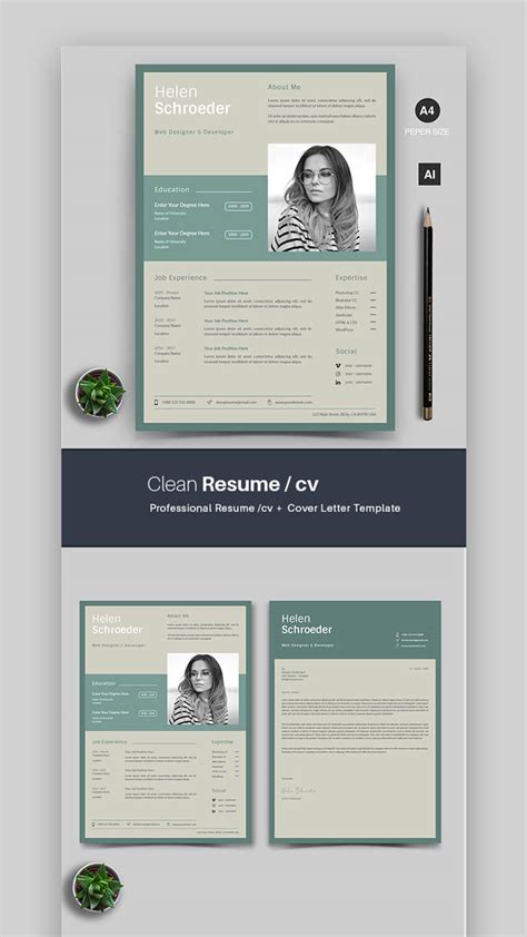 web development  attractive eye catching resume cv templates