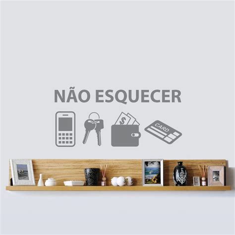 Não esquecer vinil decorativo iconstore pt