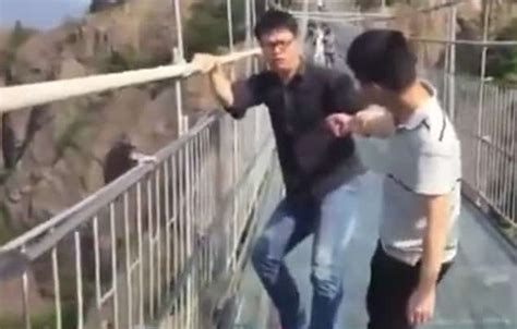 He Was Walking On A Glass Bridge Within Seconds It Started Shattering Under Him—the Truth Will