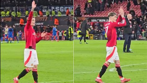 Il Video Di Garnacho E I Tifosi Del Manchester United Che Lascia Un