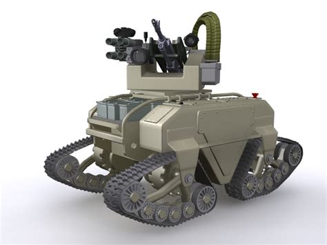 Mutt Robot Ugv Drohne 3d Modell Turbosquid 1734069