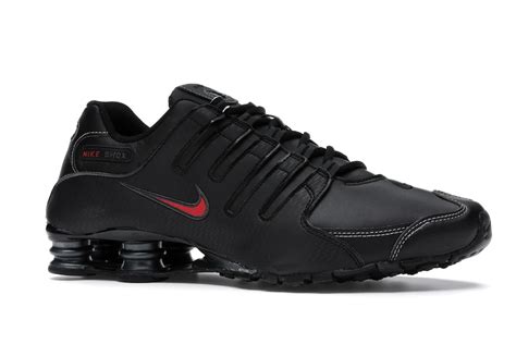 Nike Shox NZ Black Varsity Red - 378341-017