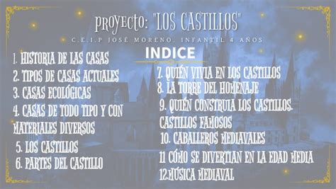 LOS CASTILLOS 4 AÑOS