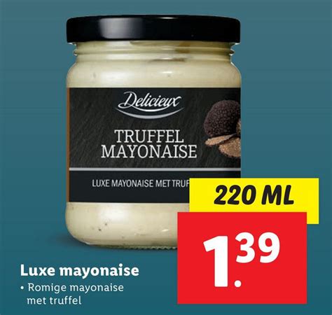 Luxe Mayonaise Aanbieding Bij Lidl