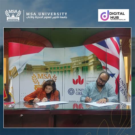 Cooperation Agreement Between Languages And Digital Hub Msa University