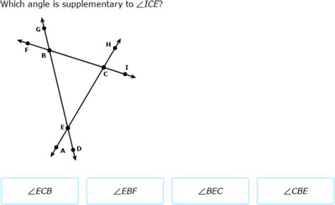 Ixl Identify Complementary Supplementary Vertical Adjacent And