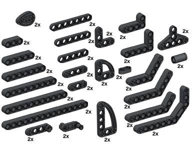 Lego Technic Beams Brickset