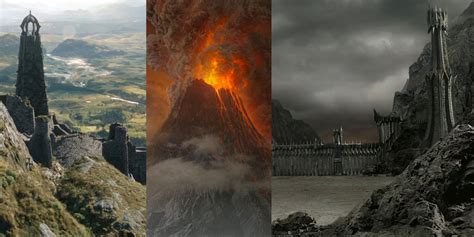 Lord Of The Rings Worst Places To Live In Middle Earth