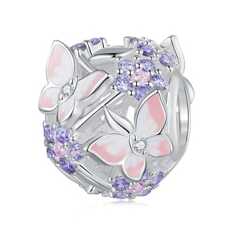 Charms Do Pandora CHARMS MOTYLE Moda Trusky