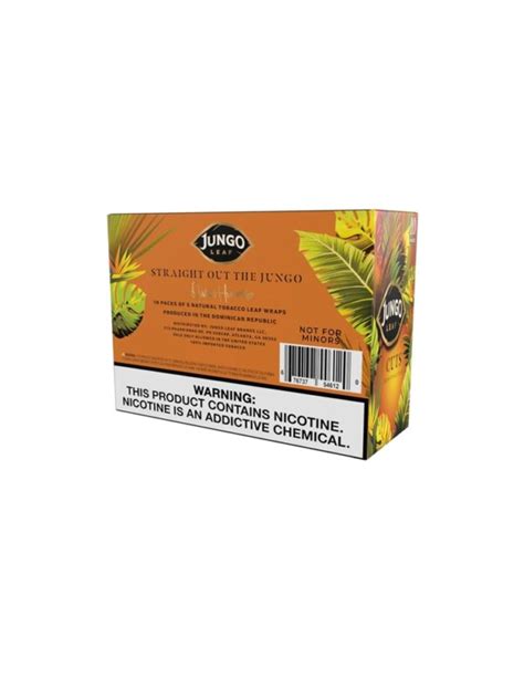 Jungo Leaf Cuts Cigar Wraps 10pk Mango 4 Aces Wholesale