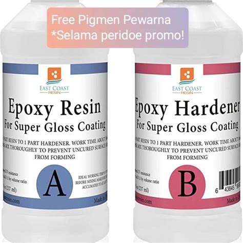 Jual Epoxy Resin Bening Clear Lengkap Dengan Hardener Di Seller Tb