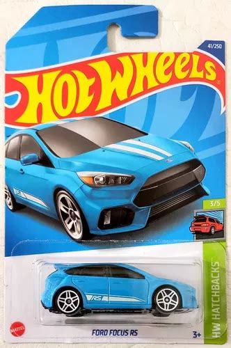 Ford Focus Rs Azul Hot Wheels Mattel en venta en Coyoacán Distrito